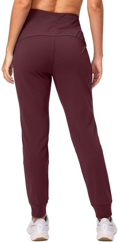 G Gradual Women's Fleece Lined Joggers High Waisted Water Resistant Thermal Winter Sweatpants Running Hiking Pockets - Image 3