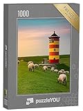 Klassisches Qualitäts-Puzzle in edler Anthrazit-Schachtel mit Puzzlemotiv als Vorlage