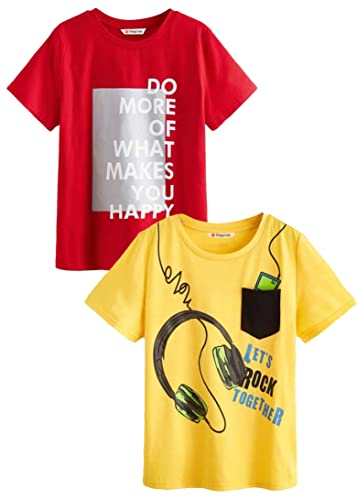 Image of Dagcros Round Neck Combo T-Shirt for Boy's (BD-3+25-)