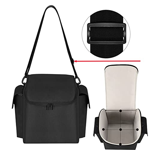 Hzycwgone Tasche für JBL Partybox Encore Essential, Partybox Encore Essential Schutzhülle, tragbar, für Reisen, Tragetasche mit Schultergurt (Schwarz)