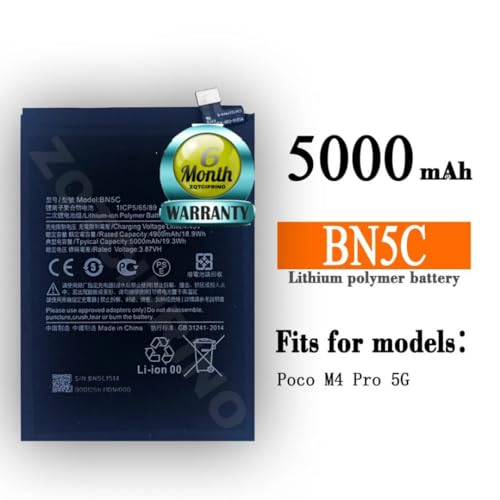 Image of Original BN5C Battery for Xiaomi Poco M4 Pro Battery with 6 Month Warranty**** (B146)