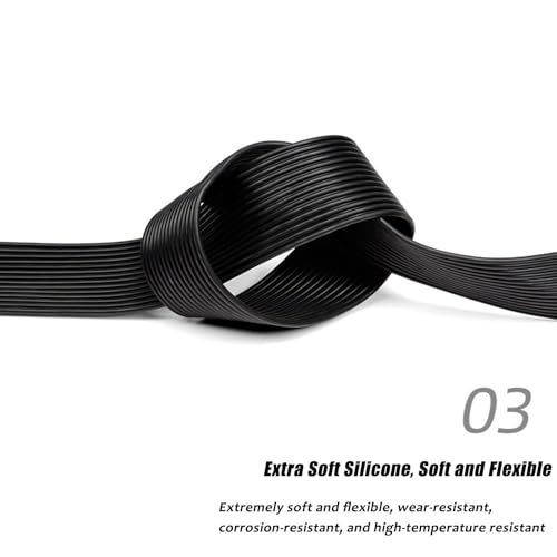 Câble silicone 20AWG résistant au feu pour câblage de moteur - 4