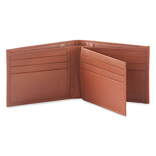 Style N Craft Women's Bifold Wallet, Tan, Dimensions (Closed) : 4-1/2