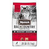 Merrick Backcountry Healthy Grains Kibble With Freeze Dried Raw Pieces, Great Plains Red Meat Recipe Dog Food - 20.0 Lb. Bag