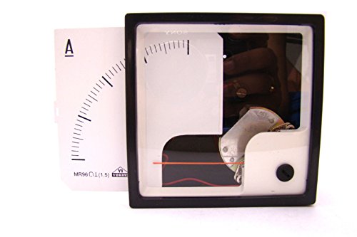 Image of Yokins Moving Coil Analog Panel meter DC Ammeter 0-100A /75mV DC MR96 with Shunt
