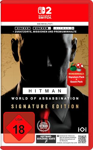 HITMAN World of Assassination Signature Edition Switch 2 l'expérience d'espionnage premium