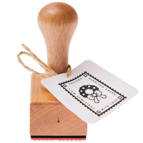 Stempel Weihnachtspost, Kranz FSC 100% 32 x 45 x 70 mm