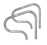 Inter-Fab G3DE049 Economy Figure-4 Stainless Steel 304 Grab Rail, Pair