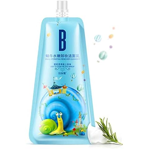 BIOAQUA Makeup Remover Cleanser Snail Hydrating Easy Clean Face Deep Effect 100G Cover