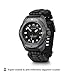 Victorinox Dive Pro Quartz Black Dial Black Paracord Strap Watch Set 43mm - 241993.1