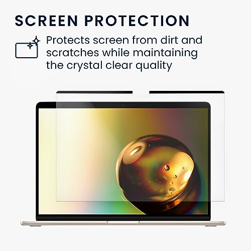 kwmobile Screen Protector Compatible with Apple Macbook Air 15 2023 M2 (A2941) - Image 4