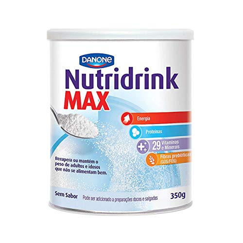Nutridrink max 350g sem sabor danone suplemento alimentar