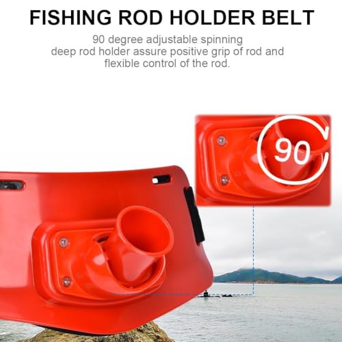 Agatige 26.9 x 13.4 x 7.5cm / 10.6 x 5.3 x 2.9inch Fishing Rod Holder - Image 4