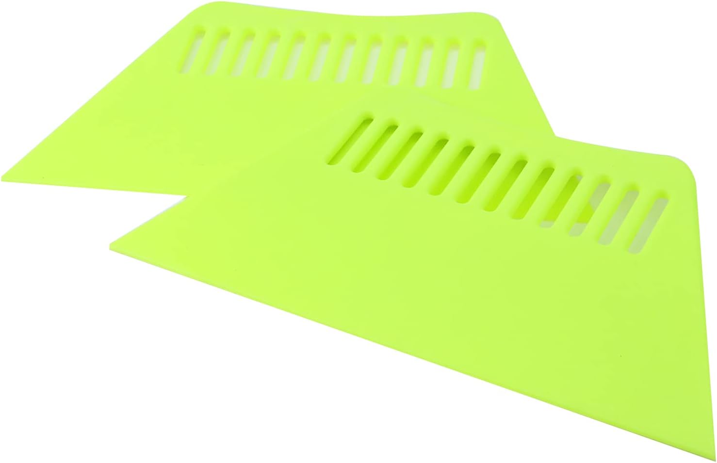 T Tulead 4PCS Wallpaper Smoother Tool Plastic Wallpaper Scraper Wallpaper Flexible Smoothing Tool Green