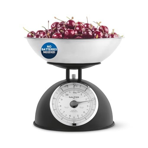Salter Timeless mechanische Küchenwaage 5 kg ohne Batterien