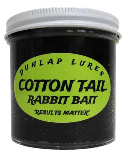 Cottontail Rabbit ADC Bait Dunlap Lures 6 Ounce Jar