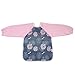 Hi Sprout Infant Toddler Baby Waterproof Sleeved Bib, Bib with Sleeves&Pocket, 6-24 Months (Dream Dragonfly)
