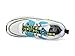 Nike Air Max 90 Kids GS Fashion Shoes (White/Blue Fury-Black-Volt, Numeric_4)