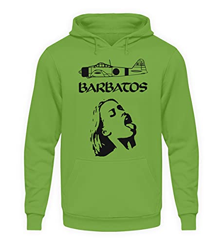 Pull à Capuche Unisexe Barbatos Rocking Metal noir taille XXL pour un style décontracté