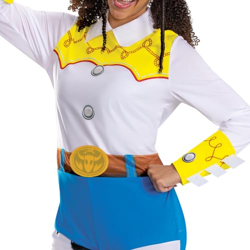Disney Toy Story Jessie Adult Costume, Officially Licensed Halloween Costume for Women, Size (8-10) by Disguise - Used condition - Image 3