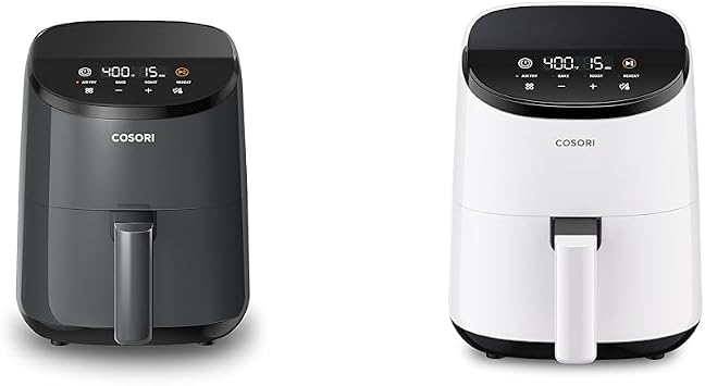 Cosori Mini Air Fryer 2.1 Qt, 4-in-1 Small Airfryer, Bake, Roast, Reheat & Small Air Fryer Oven 2.1 Qt, 4-in-1 Mini Airfryer, Bake, Roast, Reheat