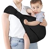 Toddler Carrier with Adjustable Sling (135-161cm) Cotton Baby Sling Carrier for Newborn to 36 Months 20kg Ergonomic Backpack with Wide Shoulder Straps & Climbing-Grade Buckles