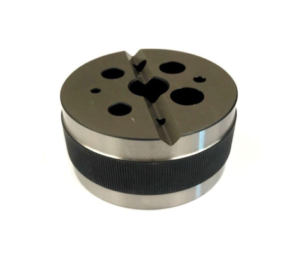 HHIP 3600-0043 Metric Machinists' Bench Block, 75mm Diameter x 38mm Height