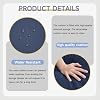 wudipatio 6 Pieces Outdoor Patio Furniture Sets with Furniture Cover, PE Rattan Wicker Patio Conversation Set with Tea Table (Royal Blue, Rattan Storage Table) #4