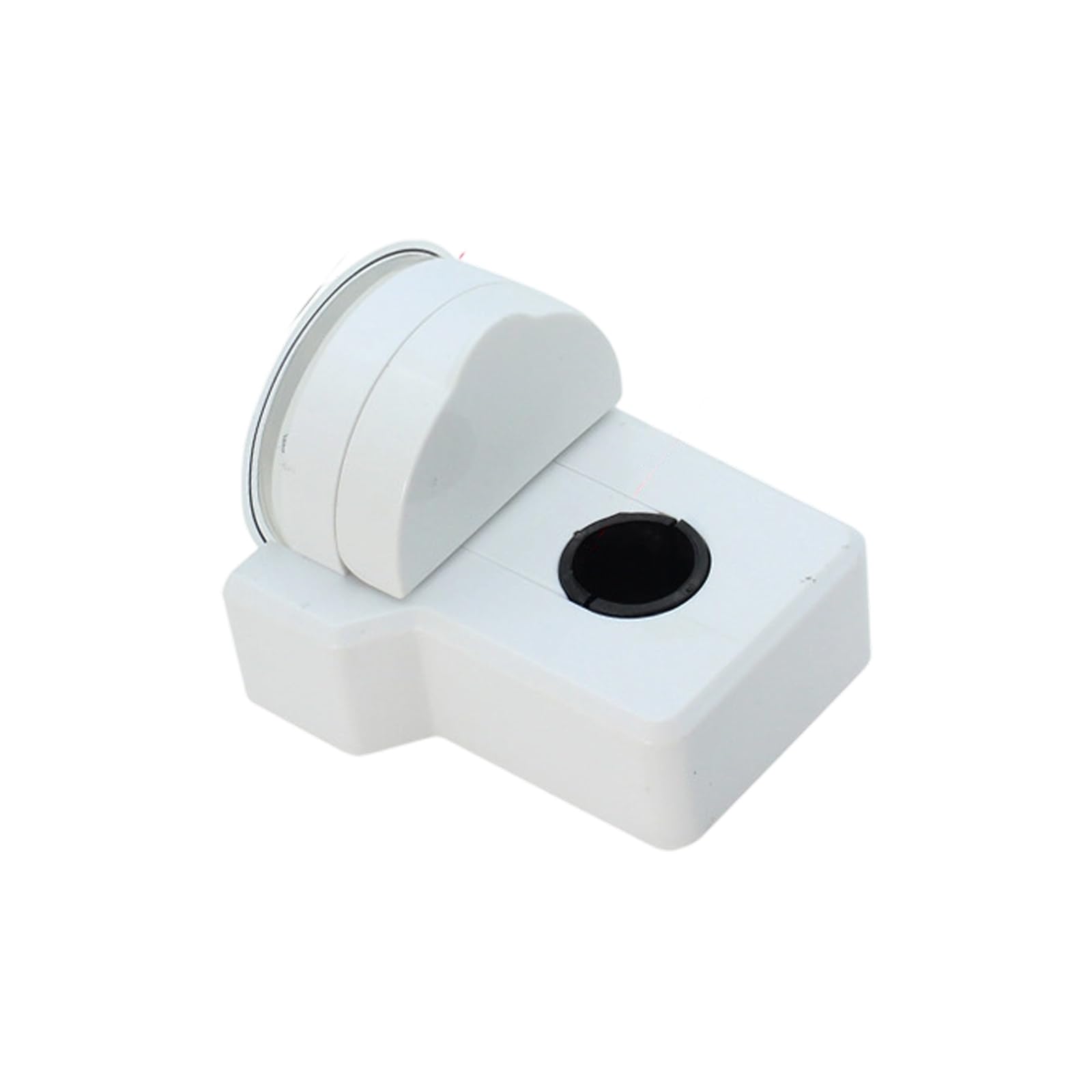 Denial Drill Shower Parenthesis with Strong Gluey ABS Substance Height Modifiable Bathroom Device Modifiable Shower Arm Bracket