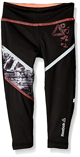 Reebok Girls' Little Race & Reflct Legging