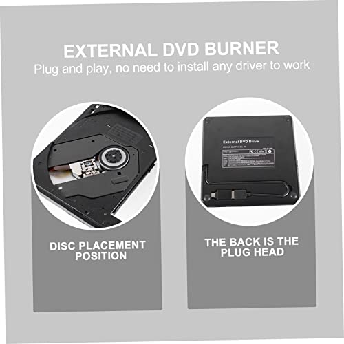 UKCOCO Gravador Gravador Drive Externo Bluray Drive Externo Para Laptop Slim Laptop Bluray Players U