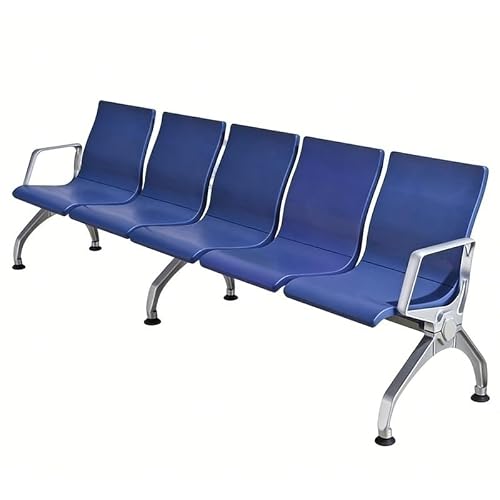 WDSOPK Waiting Room Chair with Arms Seat, Waiting Reception Chair Benches Office Guest Chairs Lobby Bench for Business Bank, Airport Reception Bench(5)