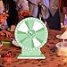 Tachiuwa Tabletop Prize Turntable Roulette Wheel, Lightweight, Fortune Wheel, Rotating Prize Wheels for Gatherings, Fortune Game, Style C