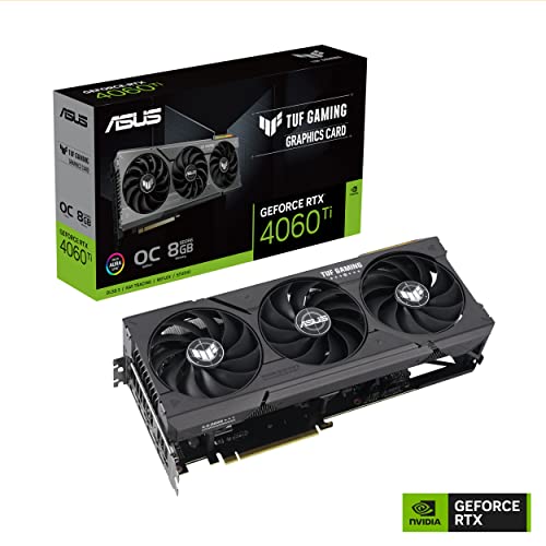 ASUS TUF Gaming GeForce RTX 4060 Ti OC Edition Gaming Graphics Card (PCIe 4.0, 8GB GDDR6, DLSS 3, HDMI 2.1a, DisplayPort 1.4a), 3 Year Warranty by ASUS - Image 5