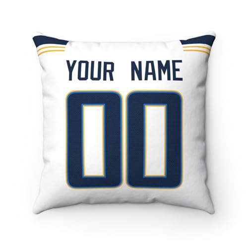 Image of ANTKING Los Angeles Throw Pillow Custom Any Name and Number Personalized Gift for Men Women Boys