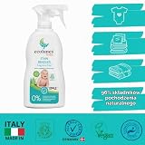 Ecolunes Baby Stain Remover Fragrance Free, bezzapachowy odplamiacz, 96% składników pochodzenia naturalnego, nie powoduje alergii, testowany dermatologicznie, 300 ml