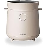 nikome 炊飯器 一人暮らし 2合 2合炊き 小型 コンパクト 多機能 炊飯ジャー マルチライスクッカー VT-MRC (グレー)