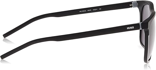 Miniatura 3 de Hugo Gafas de sol Boss (HG-1086-S 003IR) Negro mate - Lentes grises, Color negro en mate
