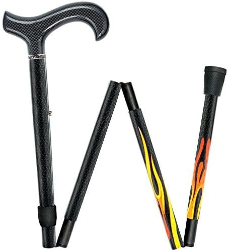 Royal RC Canes Stylish Walking Sticks – Derby Walking Canes with Mesh Carbon Fiber Shaft – Colorful Best Gift for Men and Women Comfortable Lightweight & Safe to Walk.