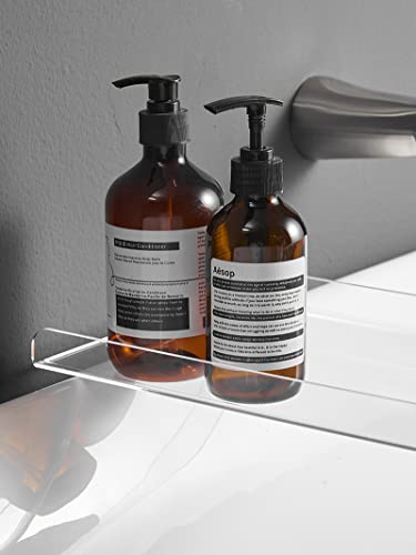 Whillar Acrylic Bathtub Tray Caddy, Clear Bath Tub Tray, Bathtub Caddy Shelf Table Across Rack, Luxury Bath Accessory For Bathtub (31.2Inch) #TOP2