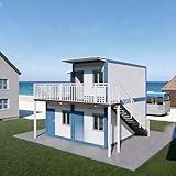 Erweiterbares Containerhaus, 6 m, 9 m, 12 m, vorgefertigtes modulares Zuhause, tragbarer...