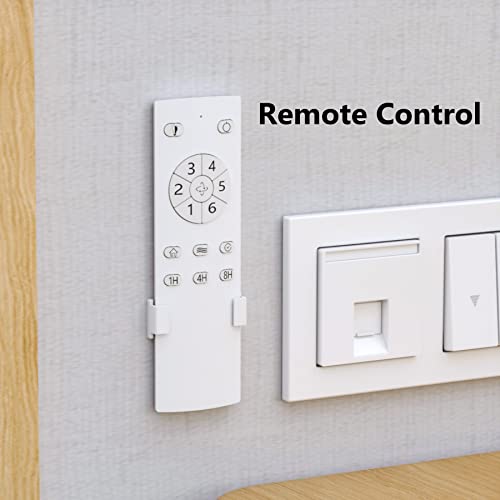 Piaomtiee 60" Large Ceiling Fan With Light And Remote, Outdoor Flush Mount Low Profile Ceiling Fan With Lights For Patios Bedroom Kitchen Living Room, 3 Wooden Blades, 6 Speeds, Quiet Reversible Motor #TOP7