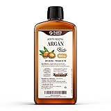 Aceite Vegetal de Argán Orgánico - Origen Marruecos - 500 ml - 100% Puro, Natural y Prensado en Frío