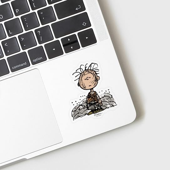 CafePress Pigpen Small Die Cut Sticker, 3"x4" Clear
