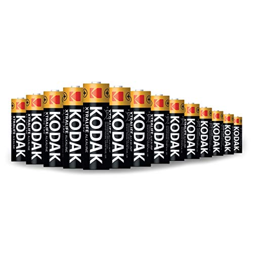 PILAS ALCALINAS KODAK XTRALIFE AA LR6 Pack 60 PILAS