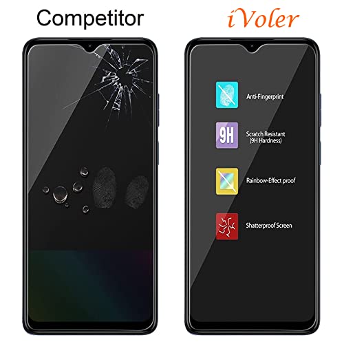 IVoler 3 Pezzi Vetro Temperato per Motorola Moto