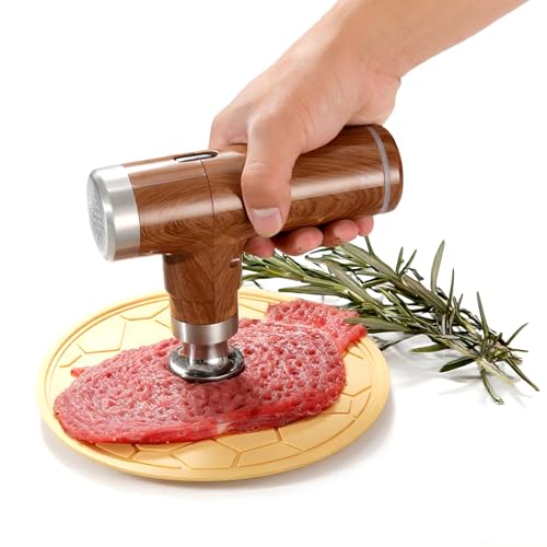 Electric Meat Tenderizer Tool,Cordless Meat Tenderizer Machine with 2 Stainless Steel Meat