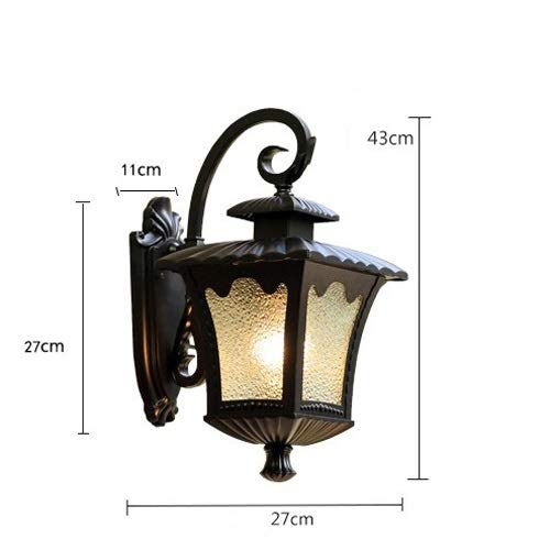 Lanterne murale extérieure rétro pour illuminer vos soirées sur le balcon - 7