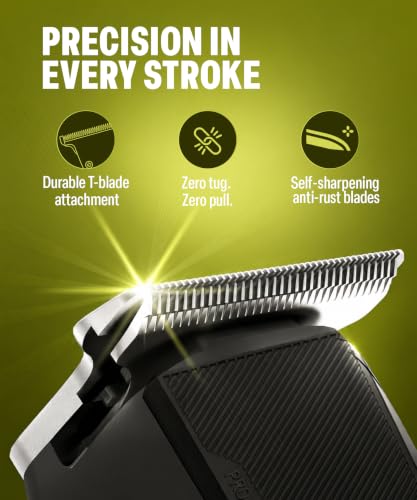 Image of Bombay Shaving Company Power Play NXT Trimmer for Men | Beard Trimmer for Man | Hair Trimmer for Man | Type C, 90 Min, 4 Combs, Self-Sharpening | Olive