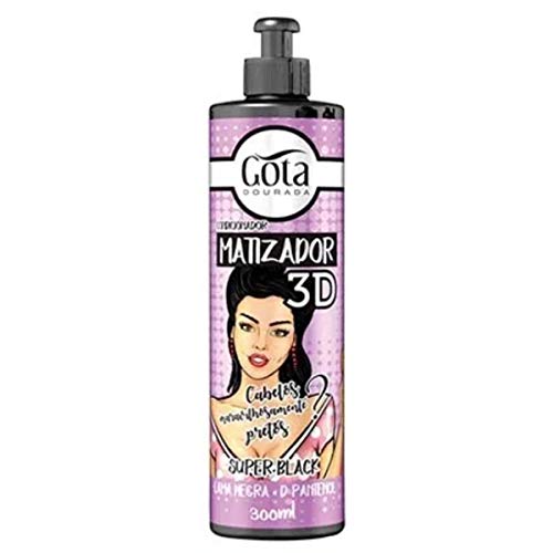 Matizzatore 3D Goccia Dourada Super Nero 300ml